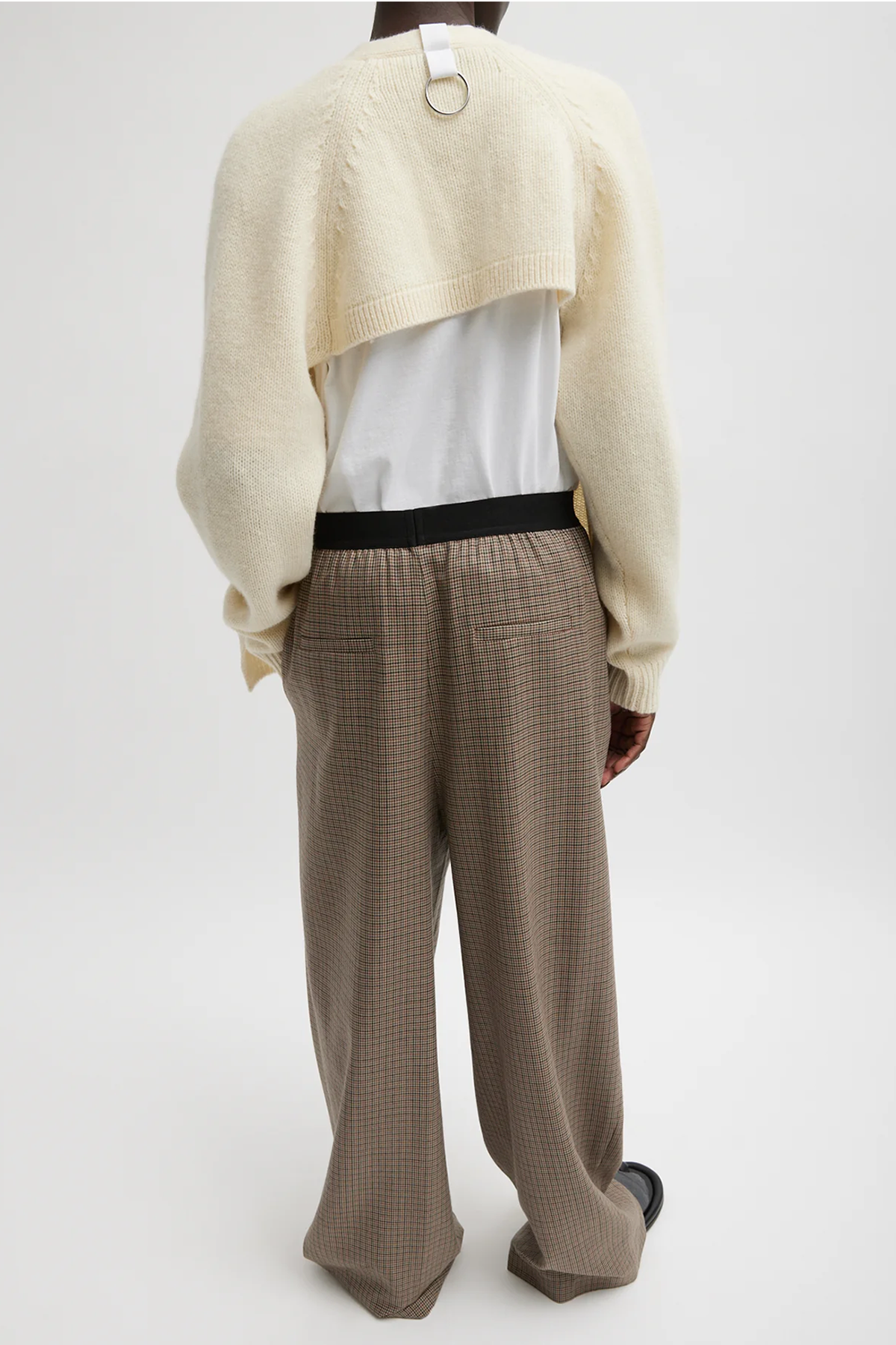 Tibi Thomas Menswear Check Marit Pullon Pant