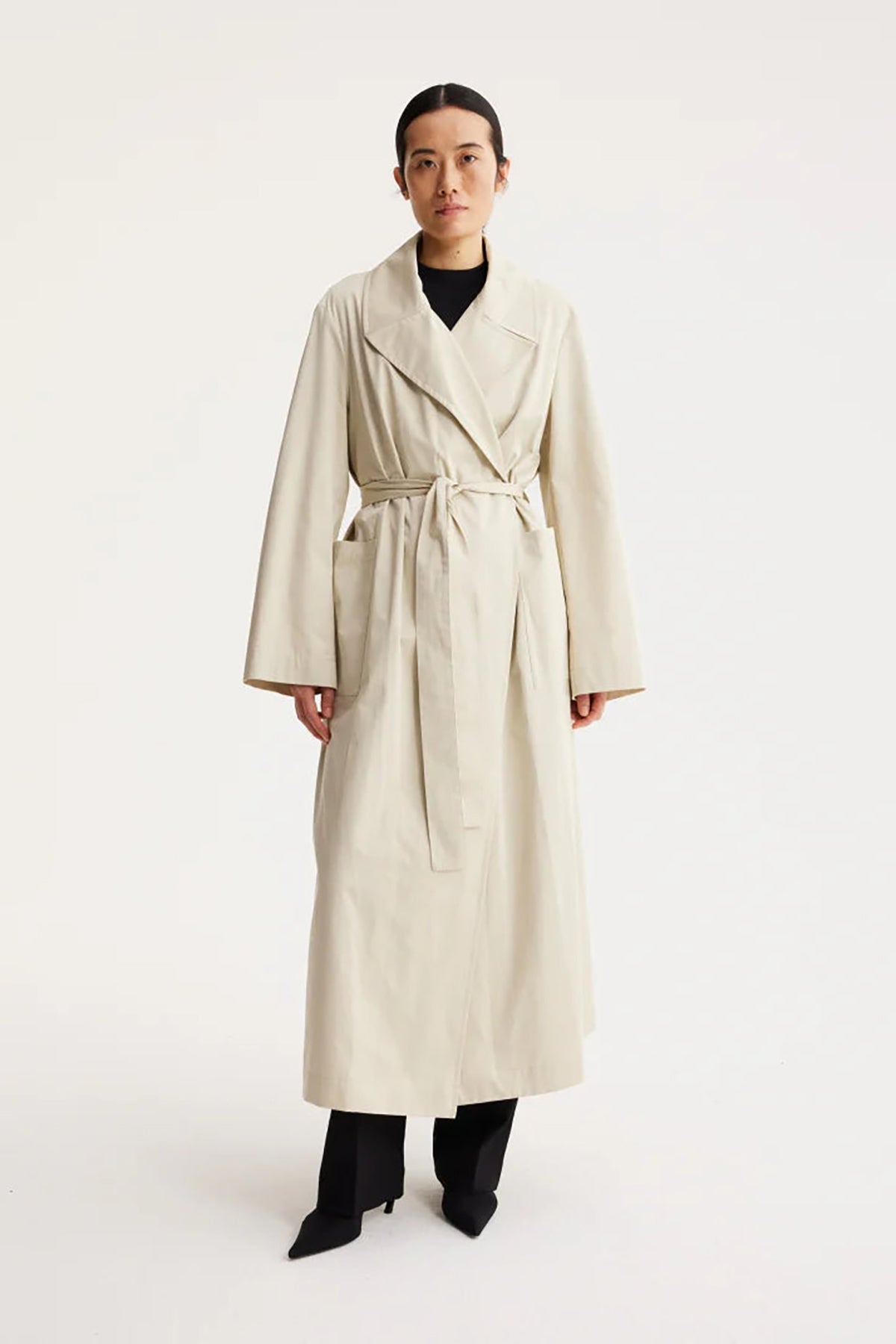 Róhe Long Wrap Trench