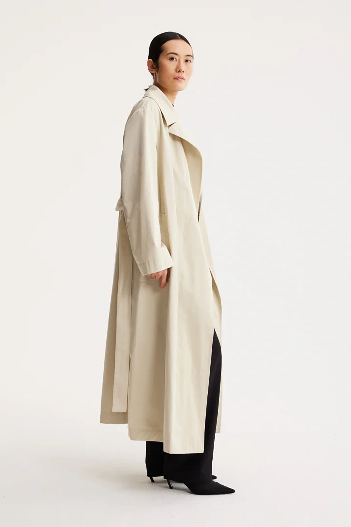 Róhe Long Wrap Trench