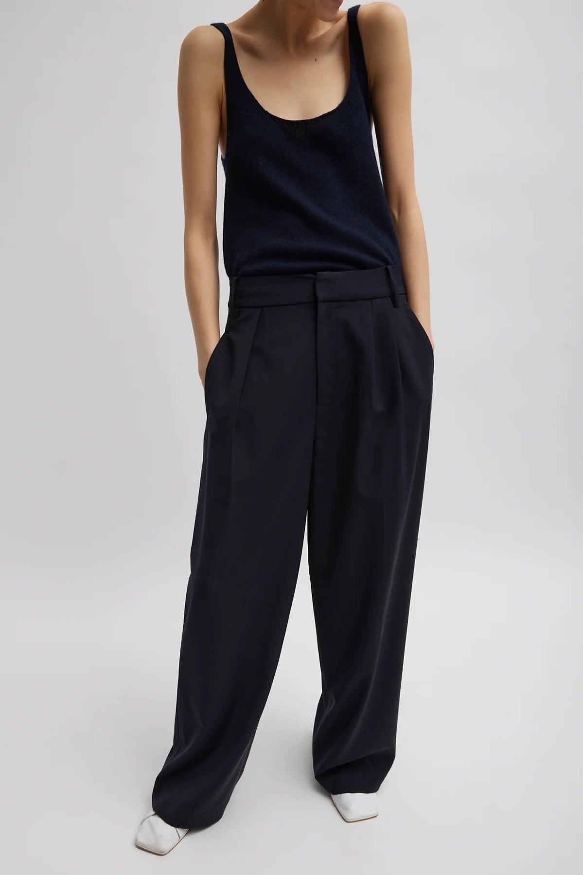 Tibi Tropical Wool Stella Pant