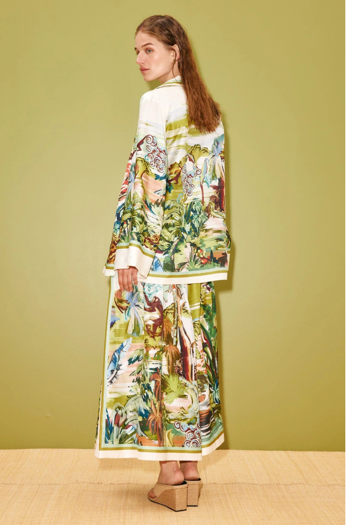 Alémais Jungle Boogie Silk Culotte