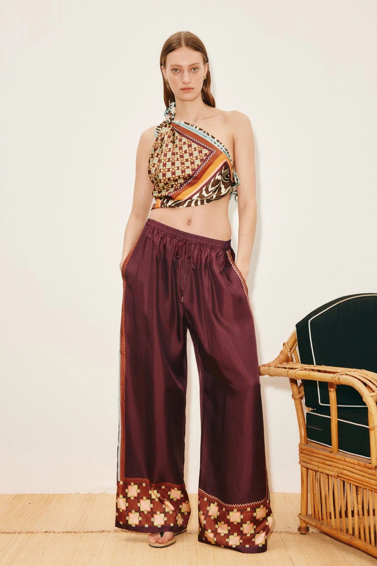 Alémais Wilson Silk Pant