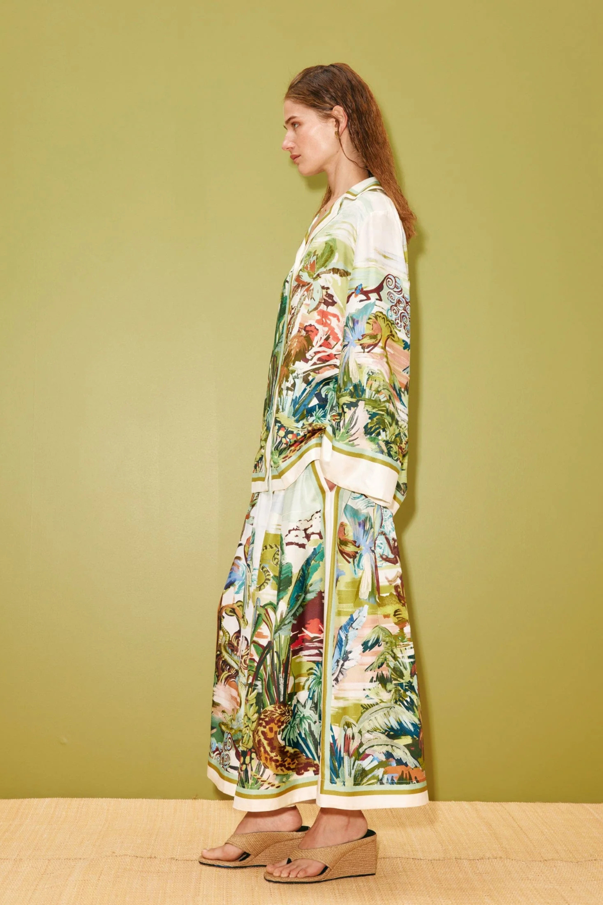 Alémais Jungle Boogie Silk Shirt