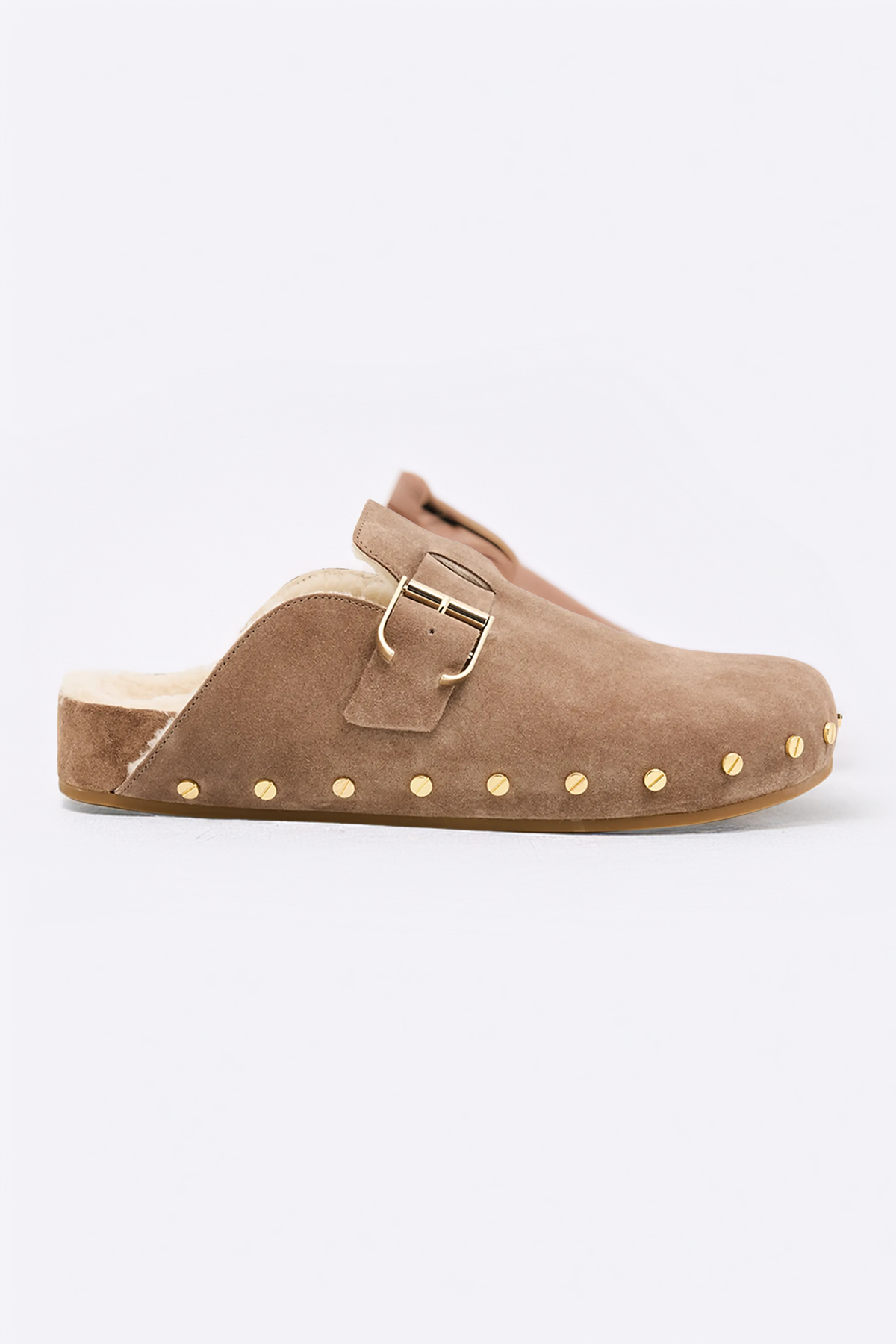 Veronica Beard Fern Shearling Clog