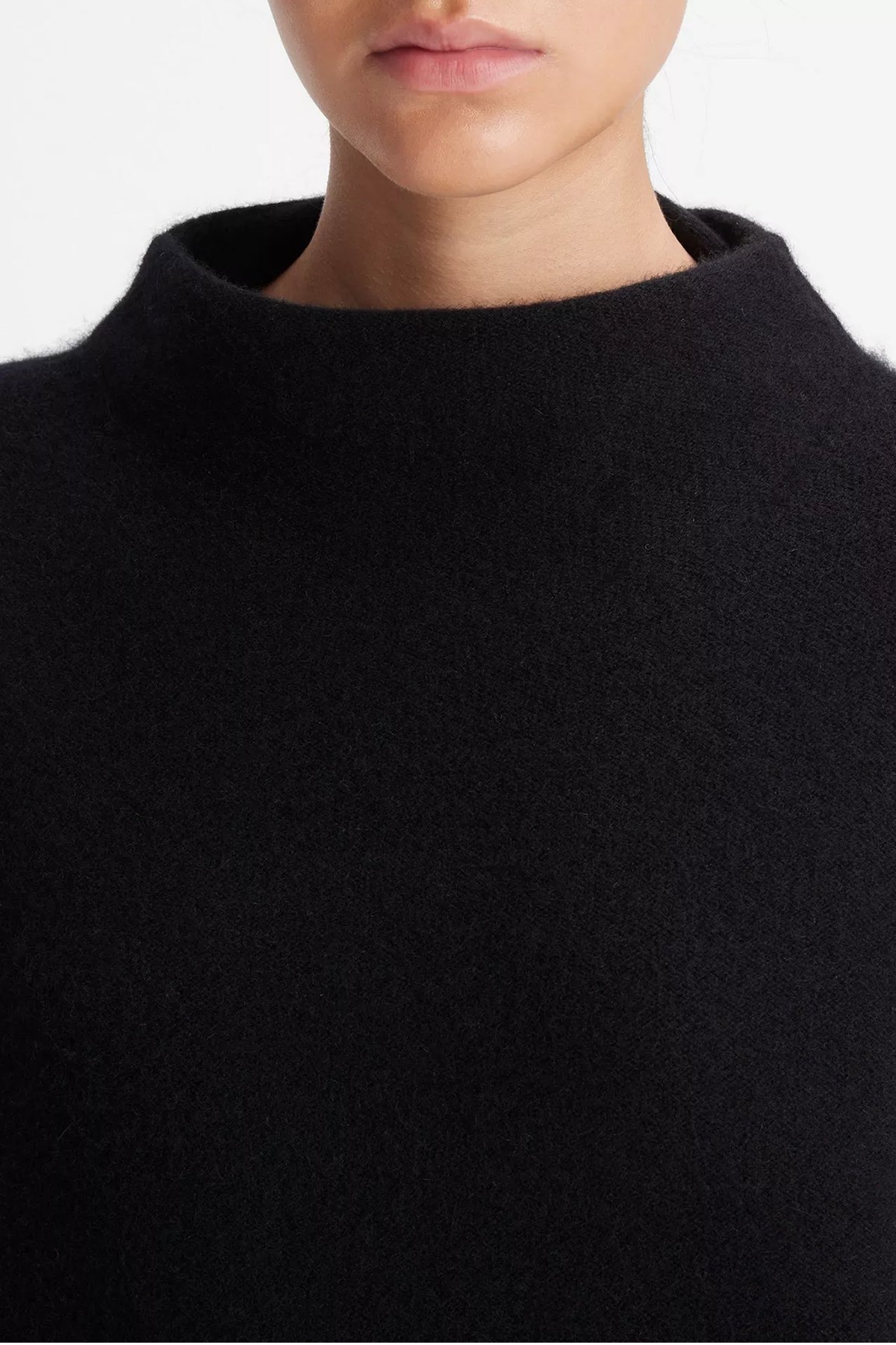 Vince Boiled Funnel Neck Pullover