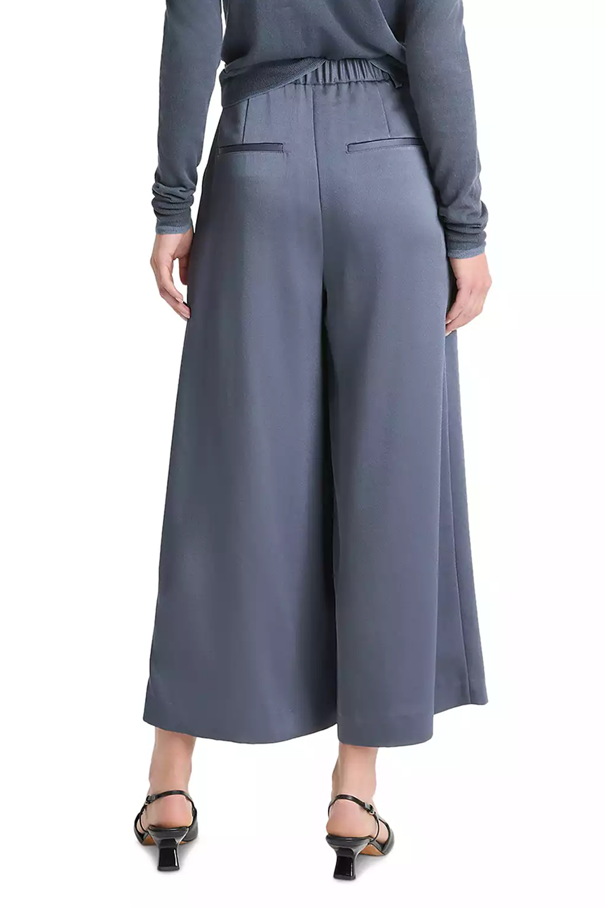 Vince Mid Rise Satin Culotte