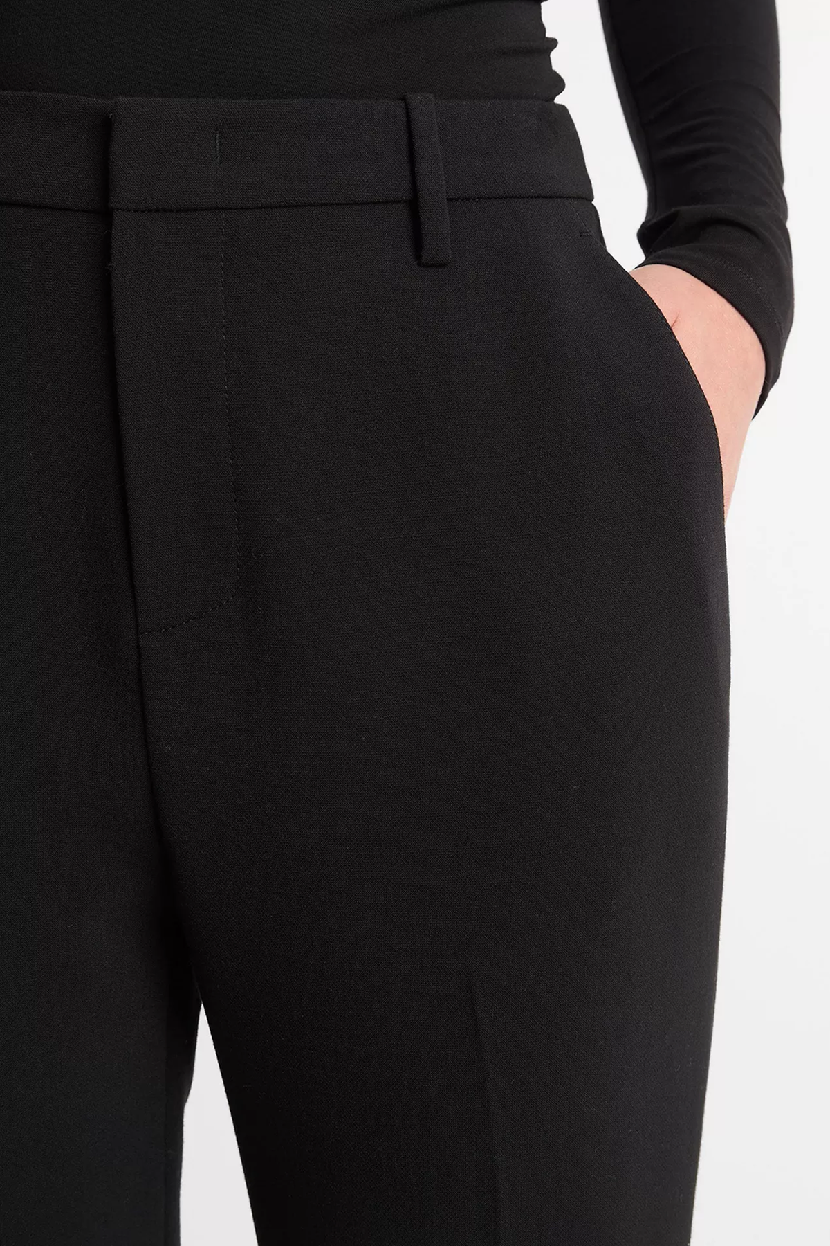 Vince Mid Rise Tailored Flare Pant