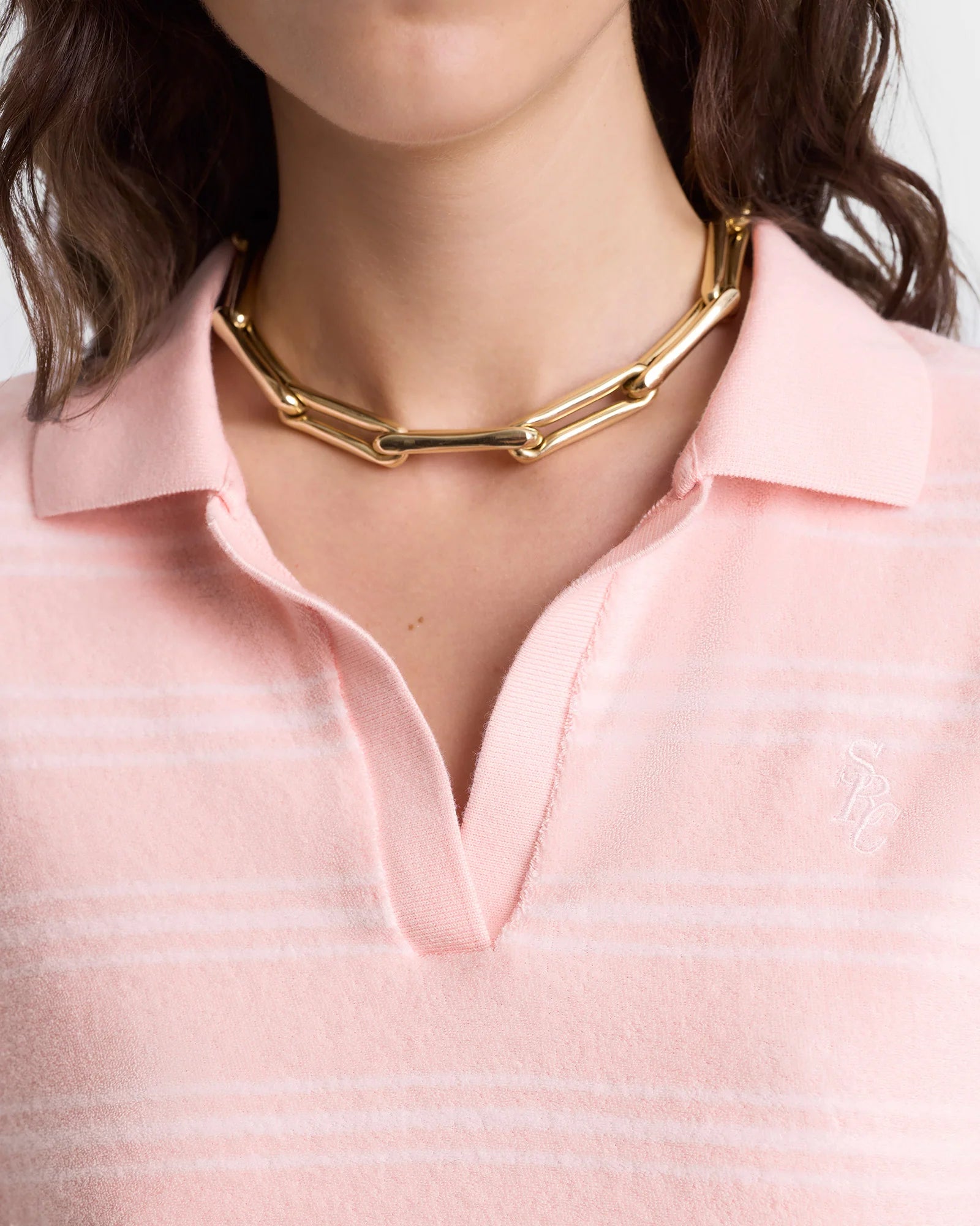 Sporty & Rich SRC Terry Polo