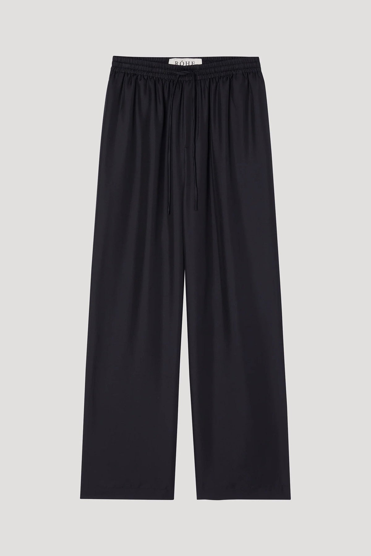 Róhe Wide Leg Silk Trousers