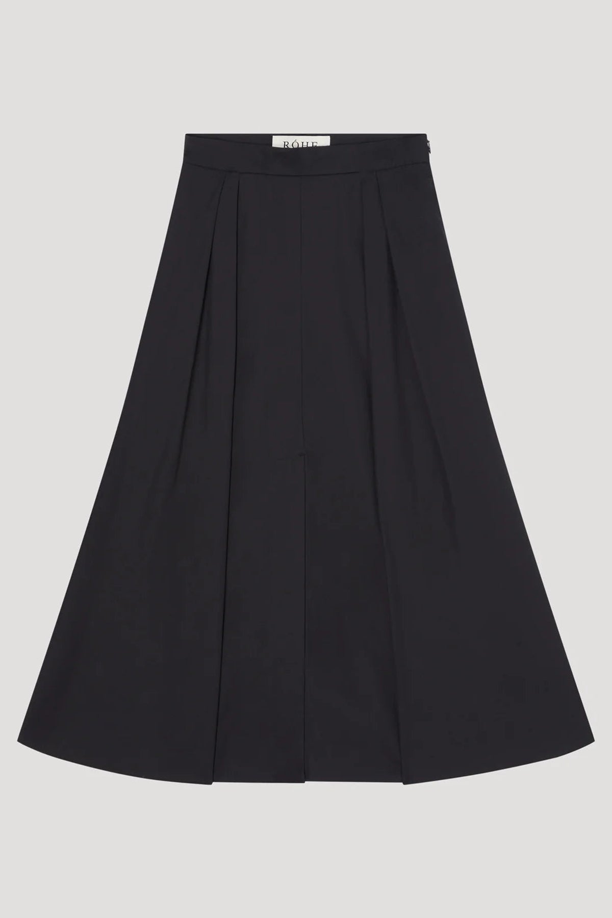 Róhe Wide Poplin Skirt