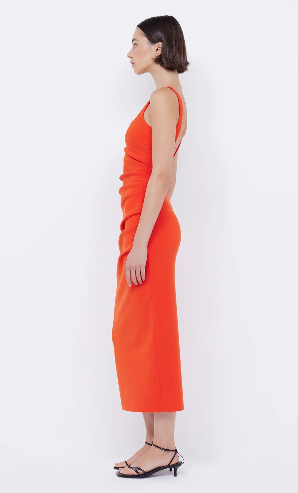 Bec + Bridge Karina Tuck Midi Dress