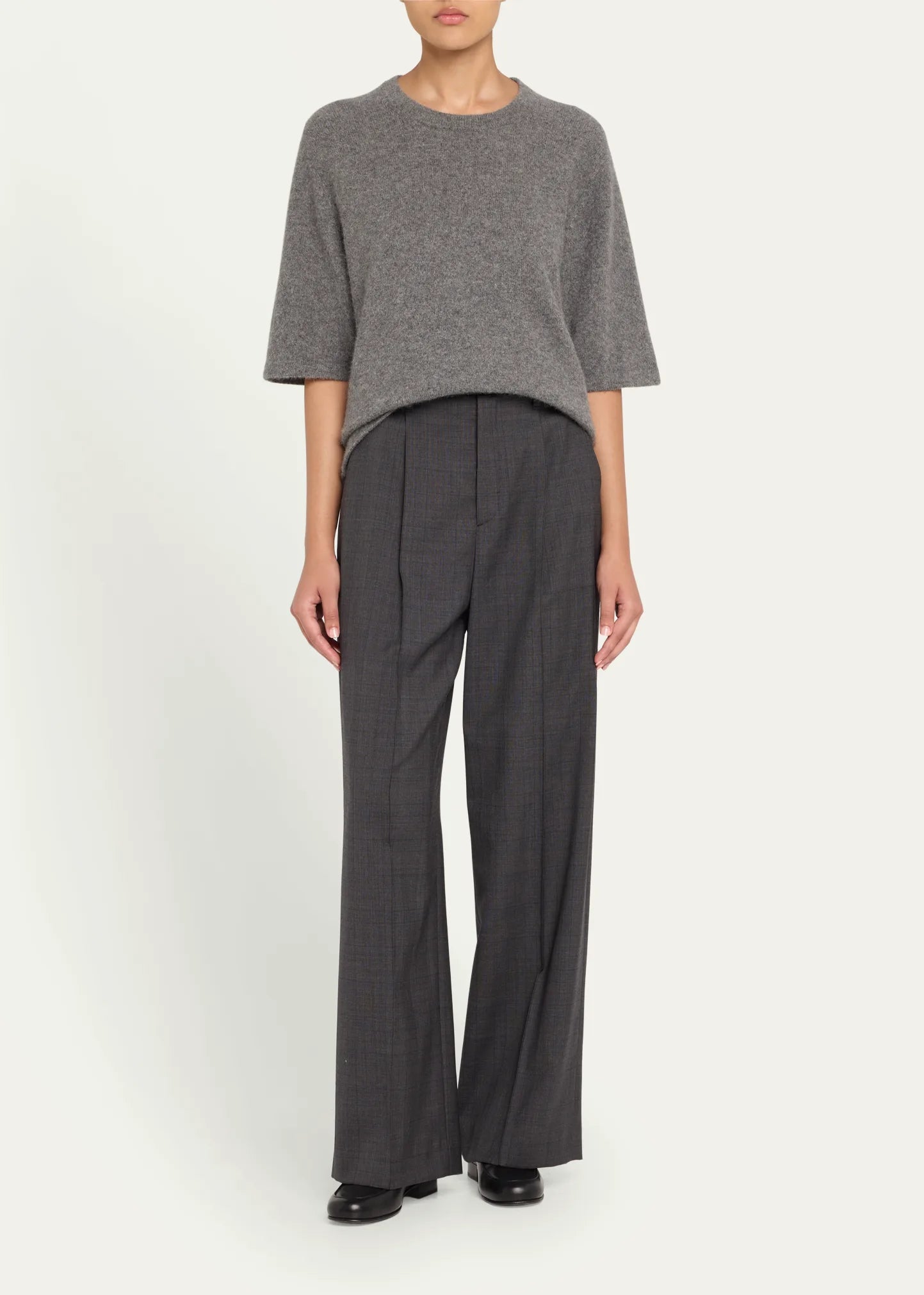 Loulou de Saison Raven Short Sleeve Sweater