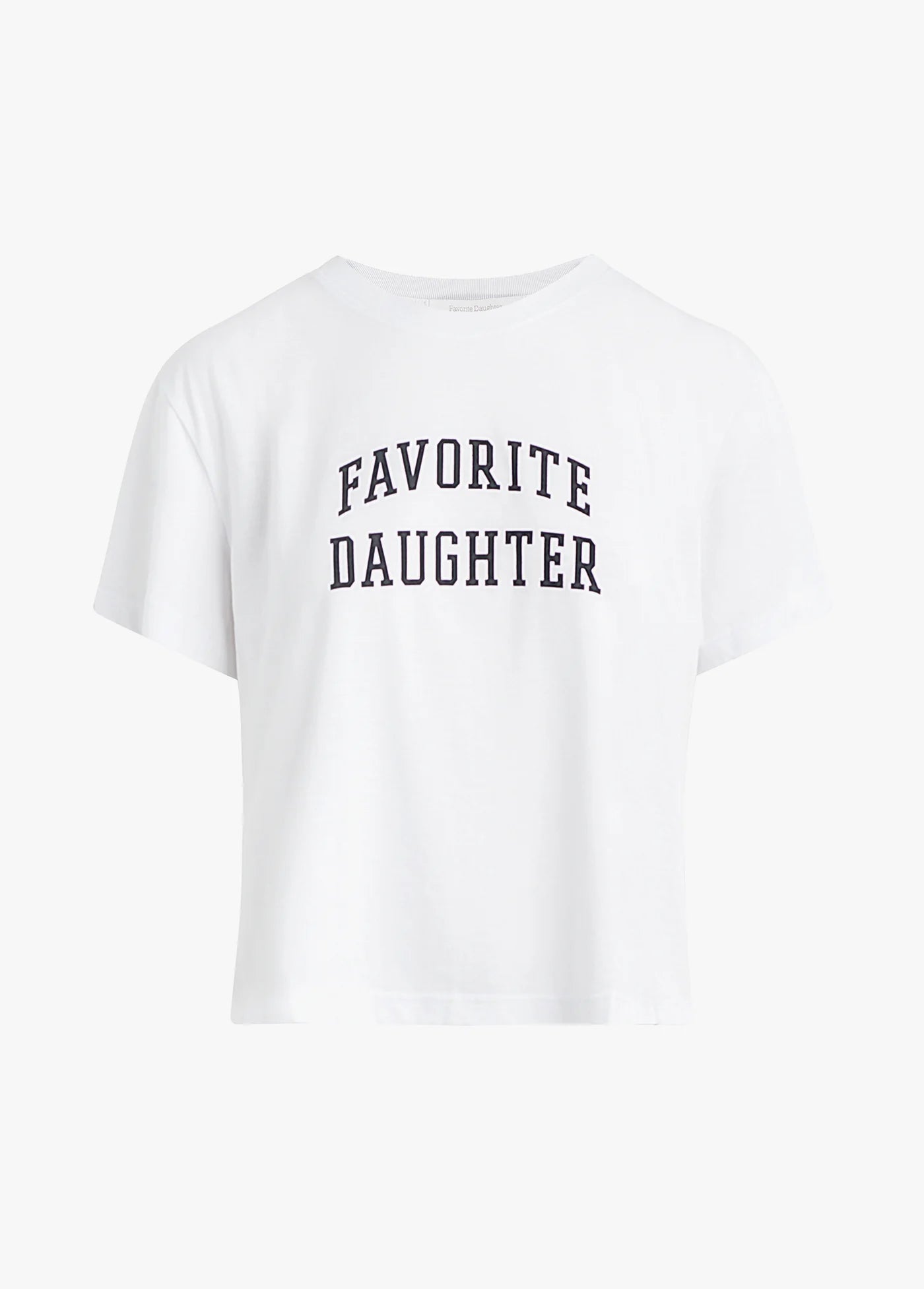 Favorite Daughter Cropped Collegiate Tee