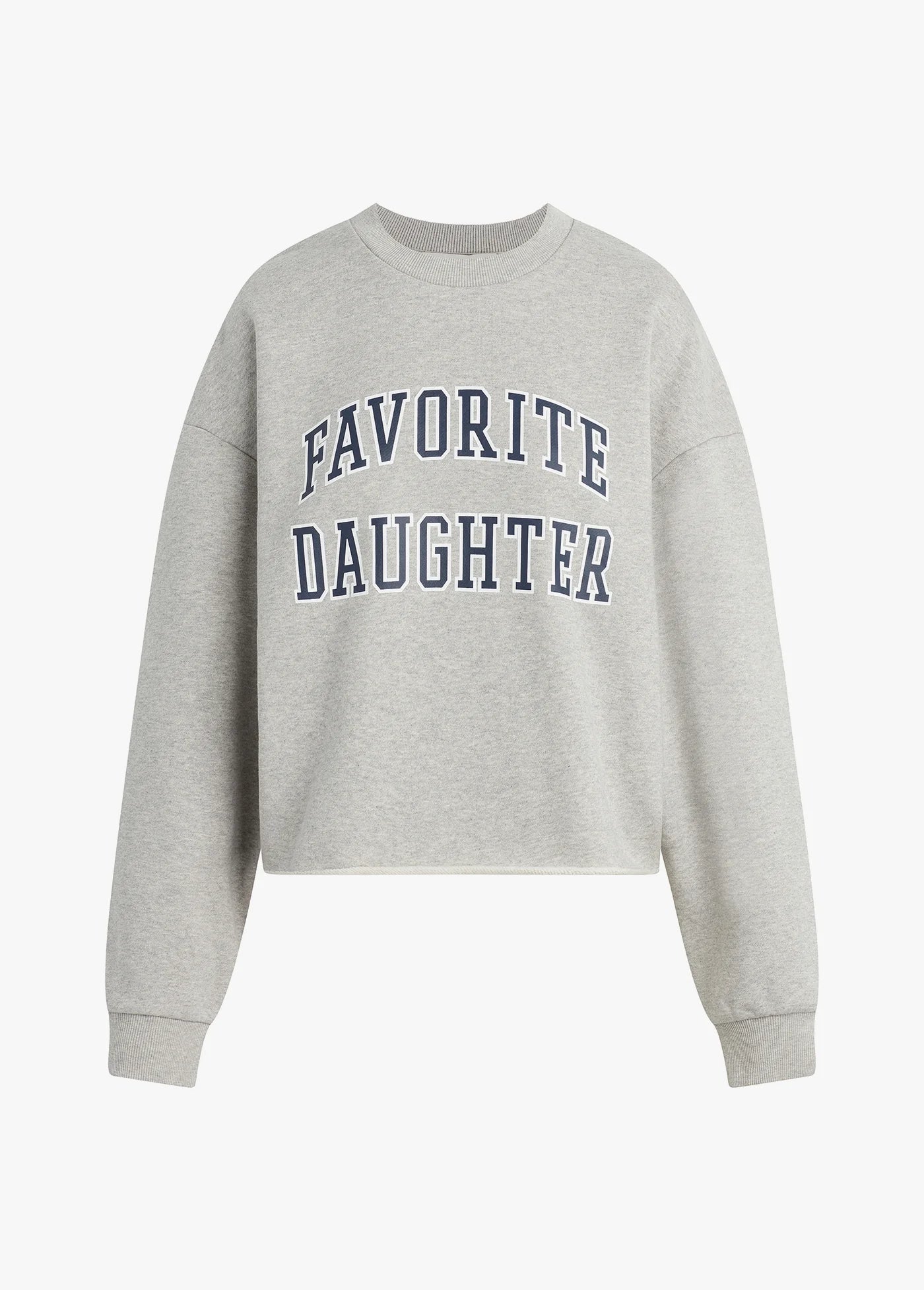 Favorite Daughter Cropped Collegiate Sweatshirt