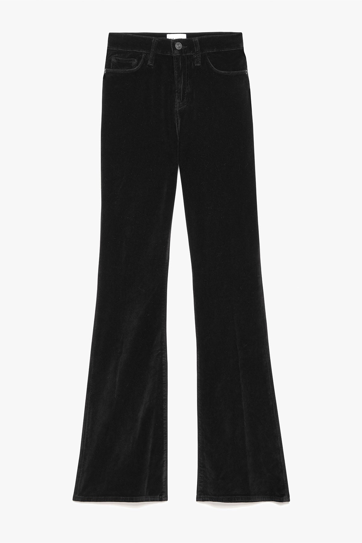 Frame Le High Flare Velveteen Jeans