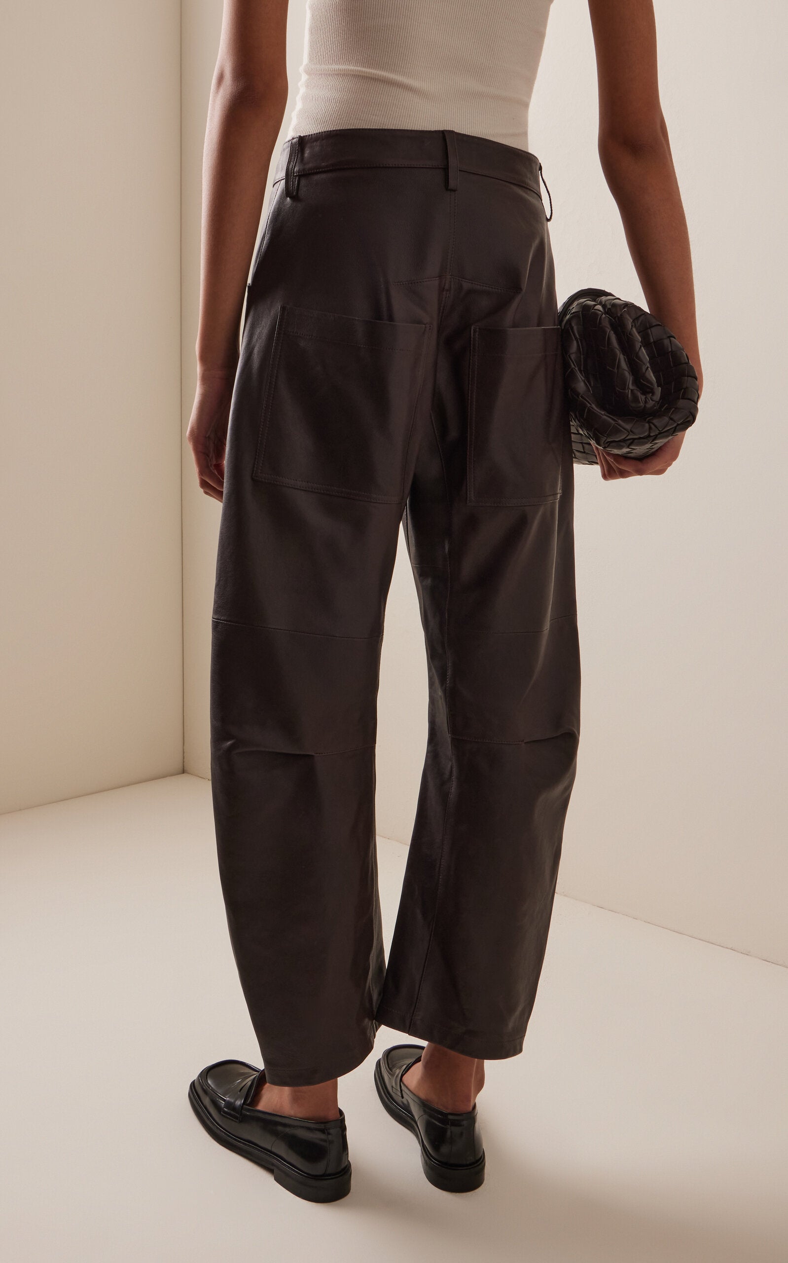 Nili Lotan Shon Leather Pant