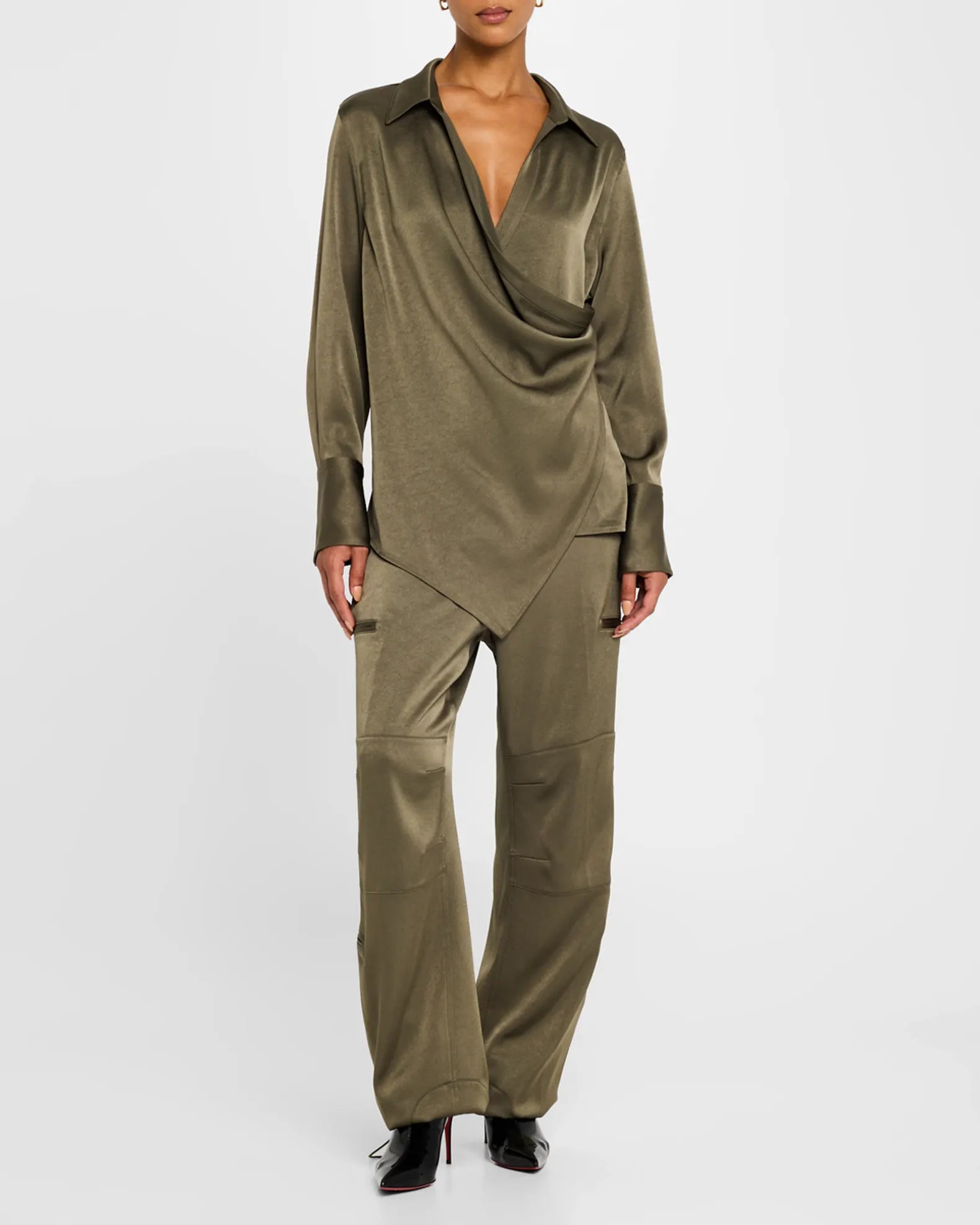 Helmut Lang Relaxed Wrap Shirt