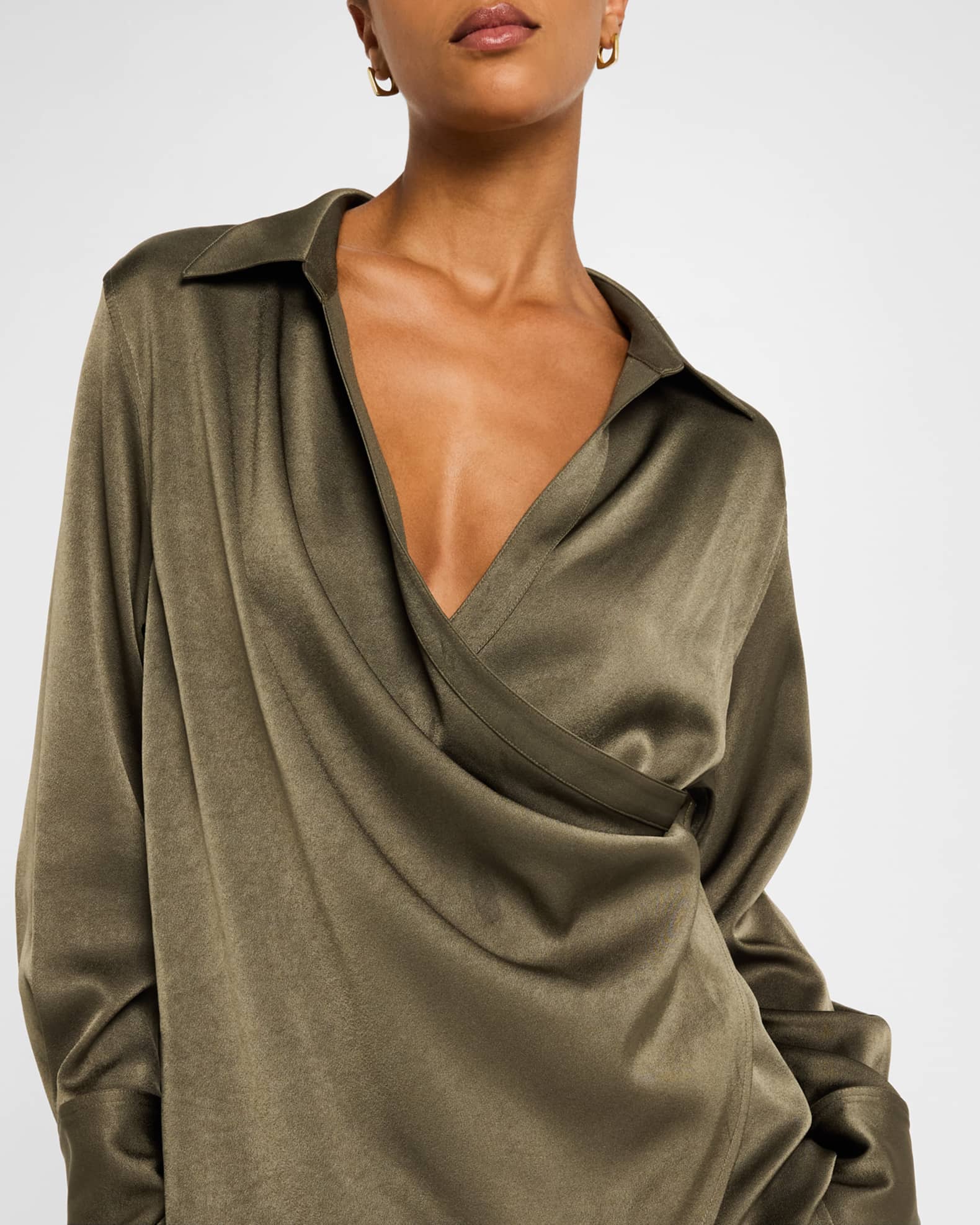 Helmut Lang Relaxed Wrap Shirt