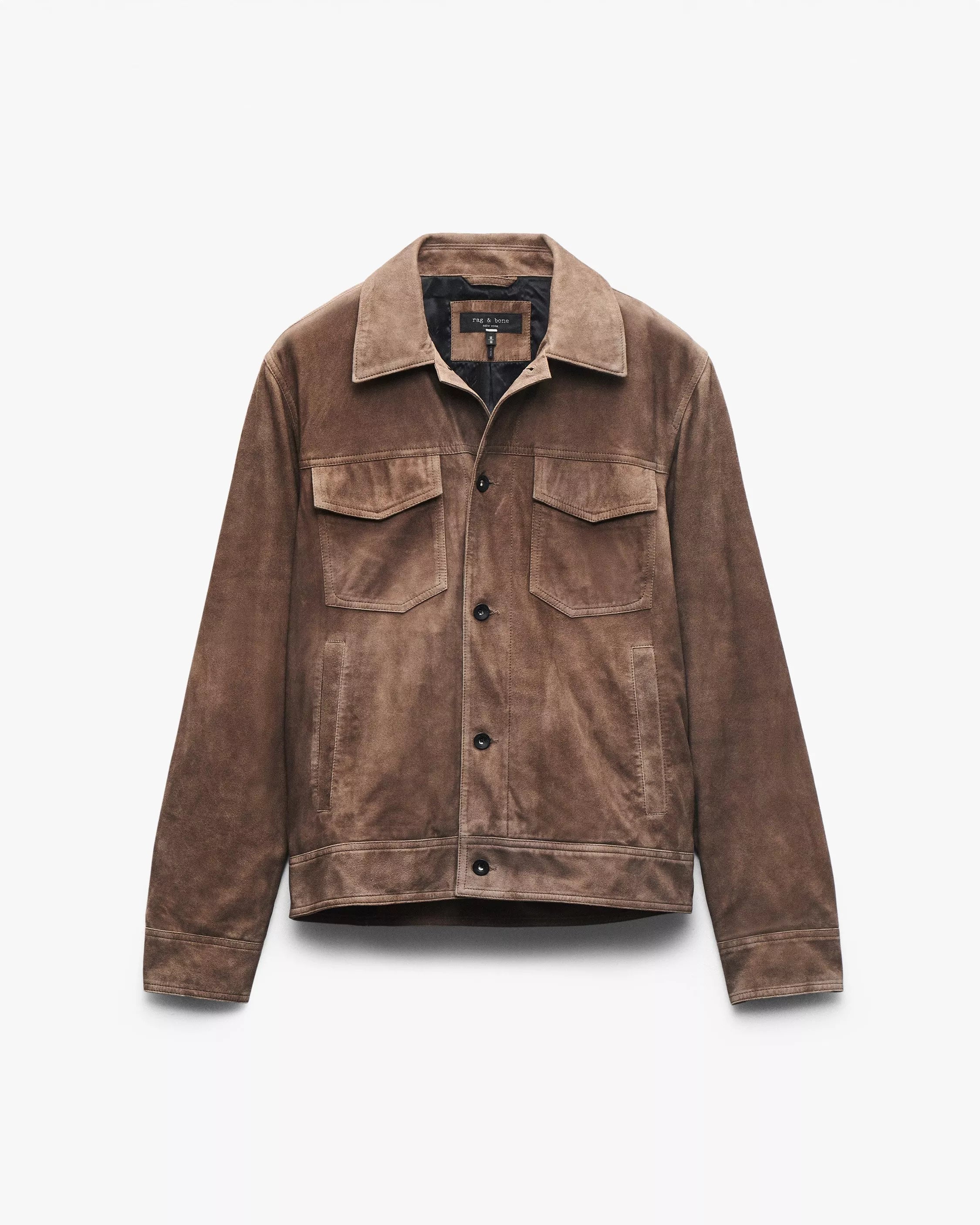 Chaqueta de camionero de ante rb para hombre de Rag &amp; Bone