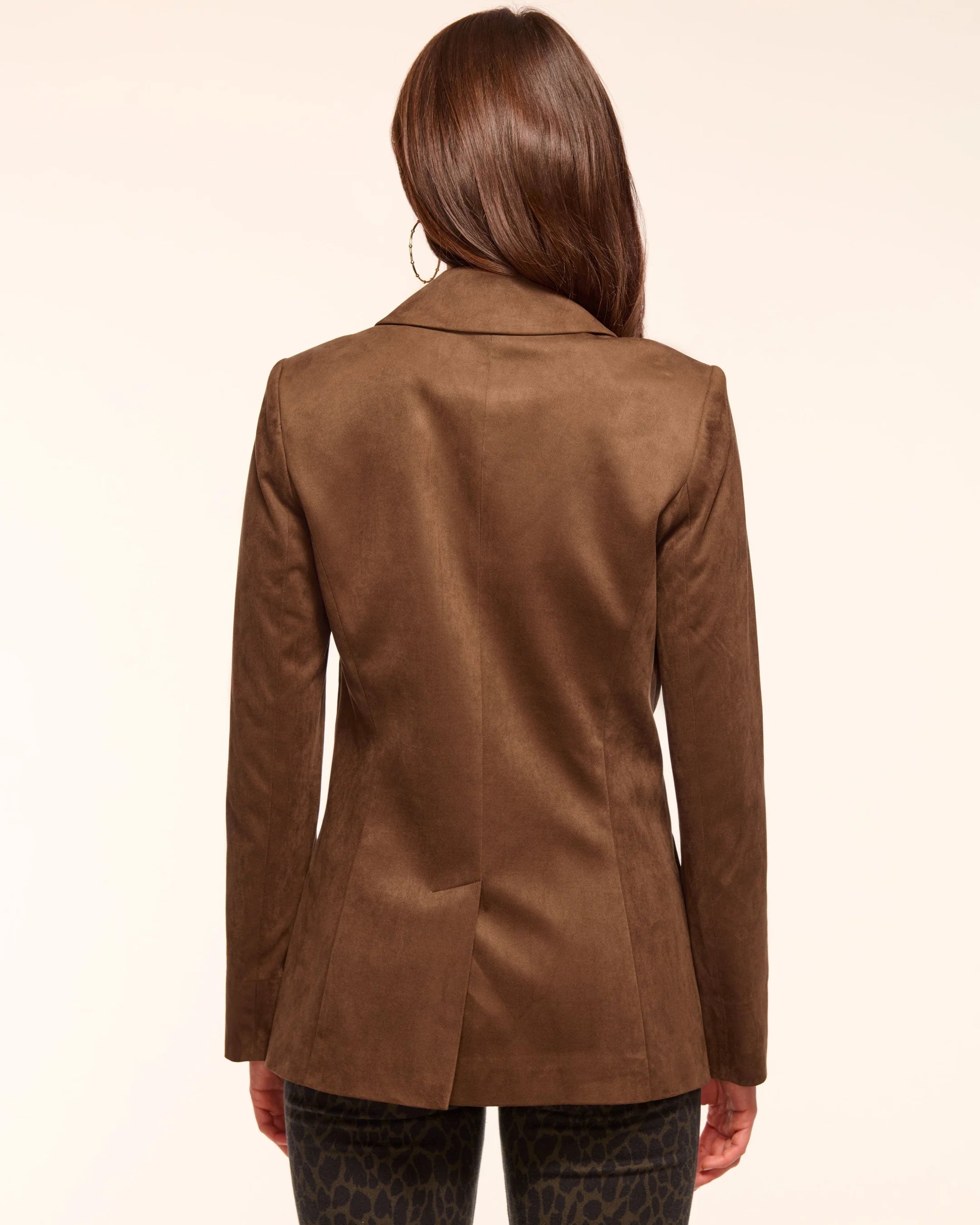 Ramy Brook Marilyn Faux Suede Blazer