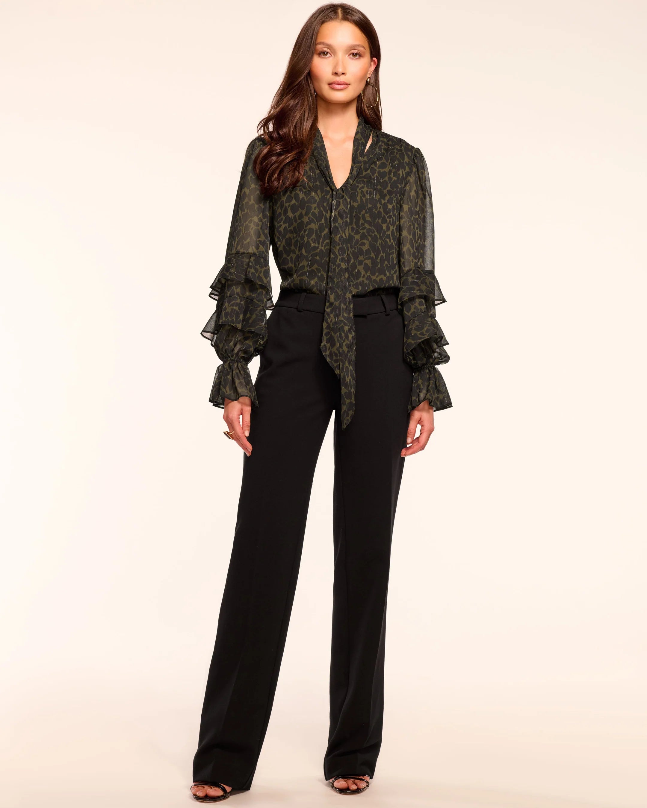 Ramy Brook Doug Straight-Leg Tailored Pant