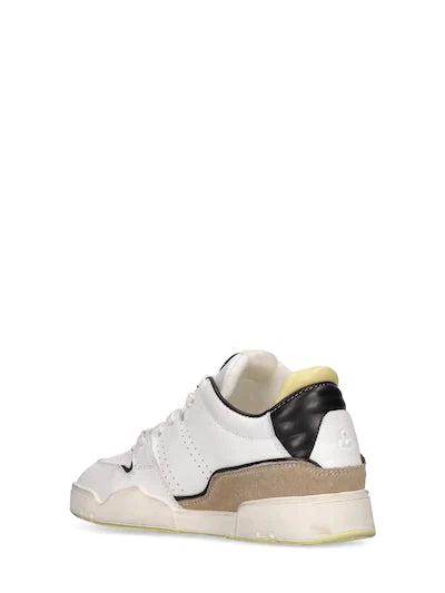 ISABEL MARANT Emree panelled sneakers - Neutrals