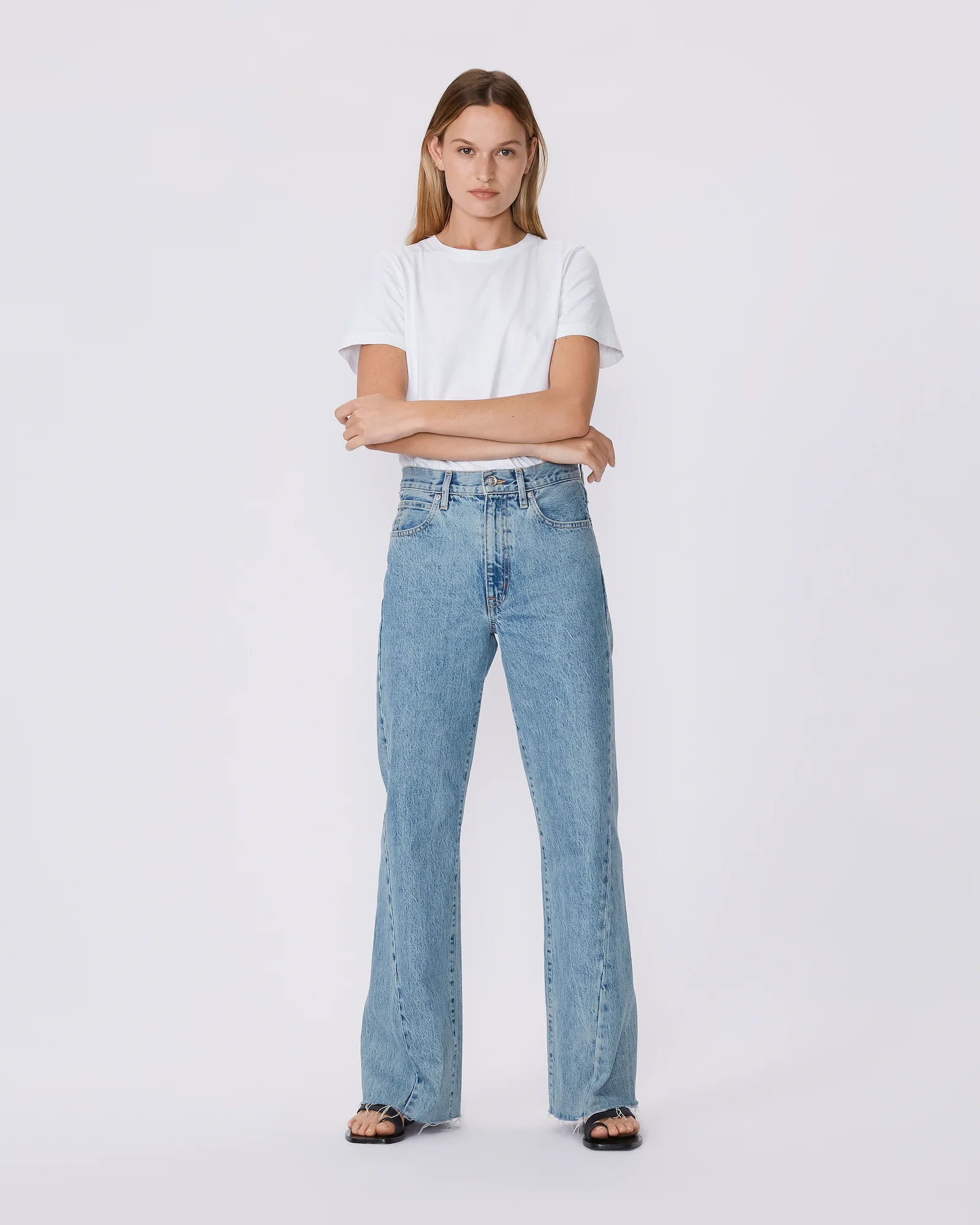 SLVRLAKE Grace Twisted Seam Jeans