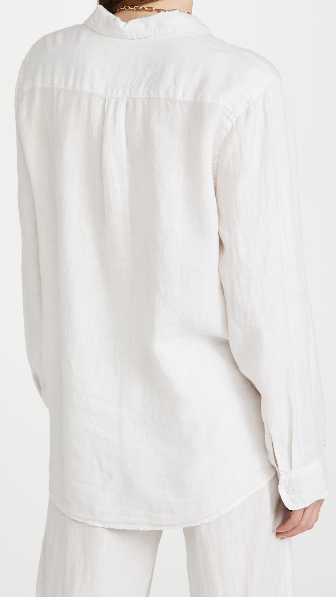 Velvet by Jenny Graham Mulholland Woven Linen Shirt